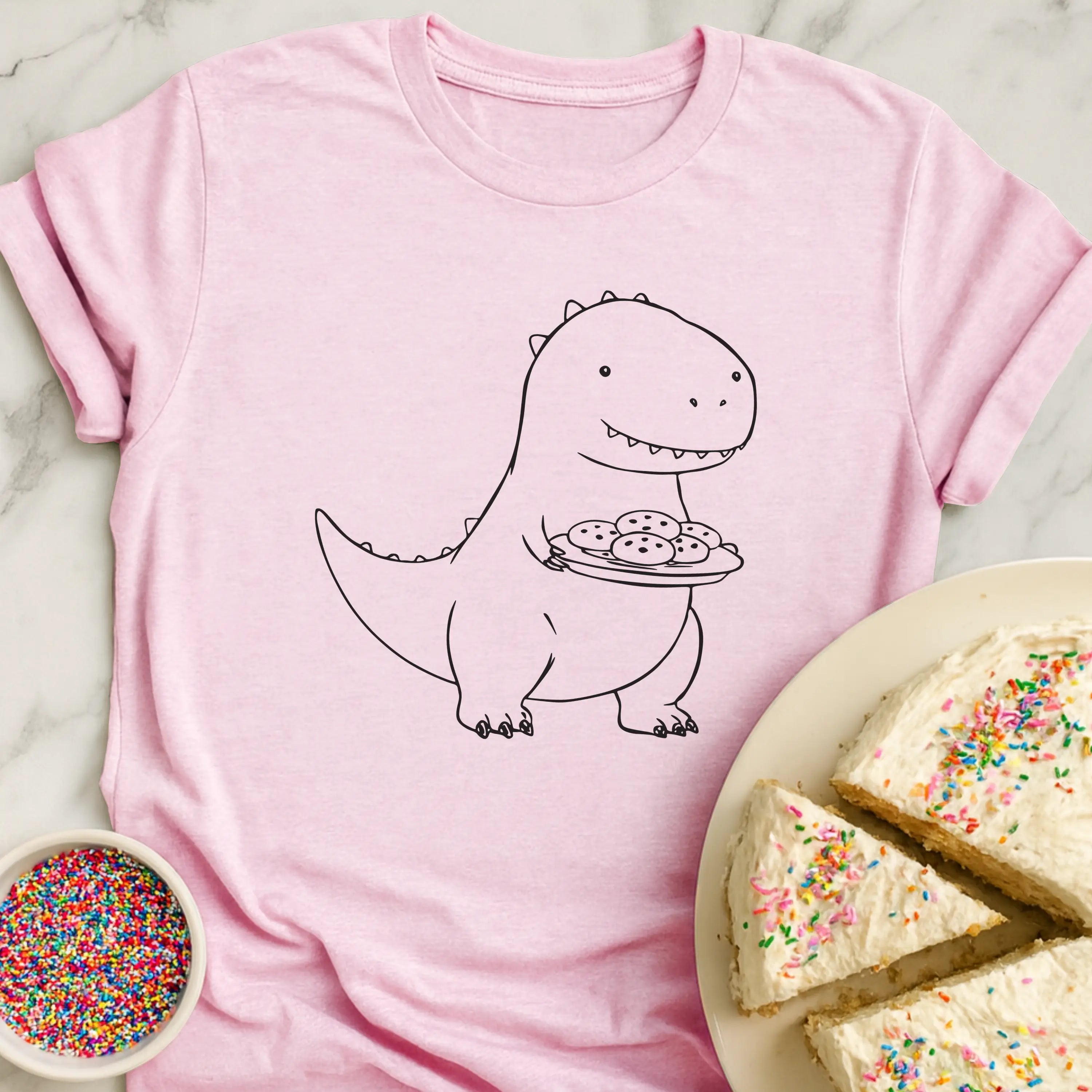 Simple Cookie T-Rex T-Shirt