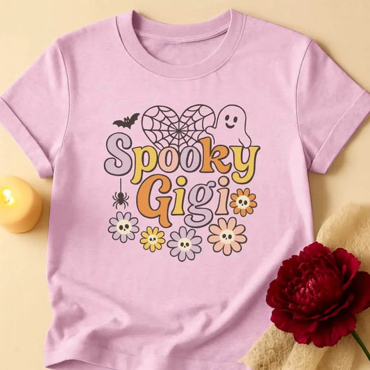 Spooky Gigi Grandma Halloween T-Shirt