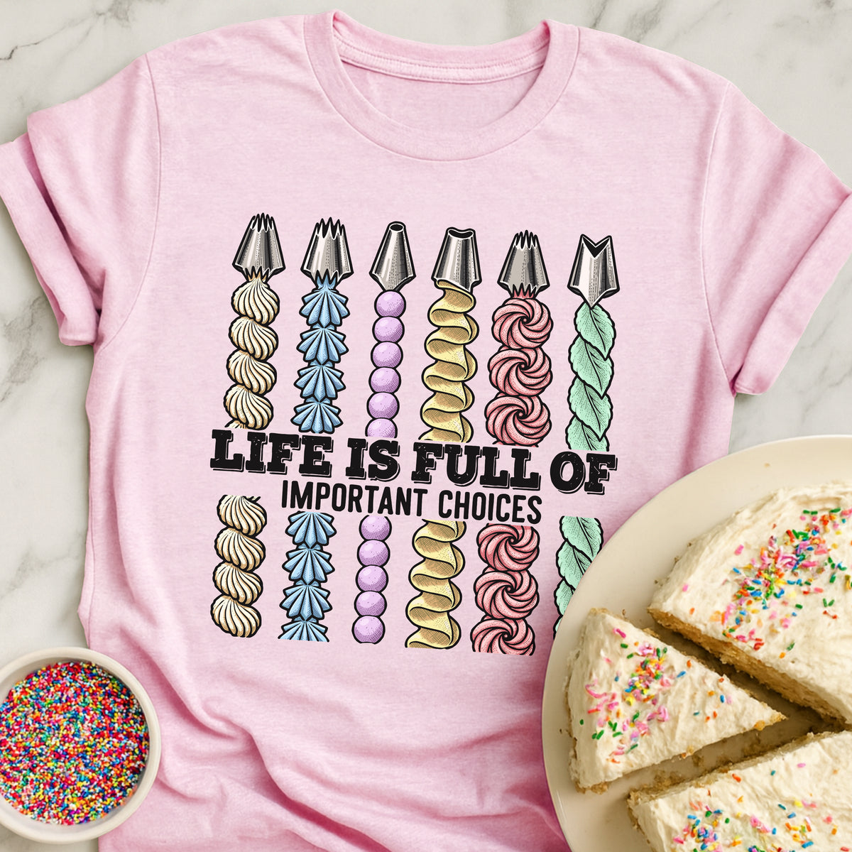 Choose Piping Tip T-Shirt