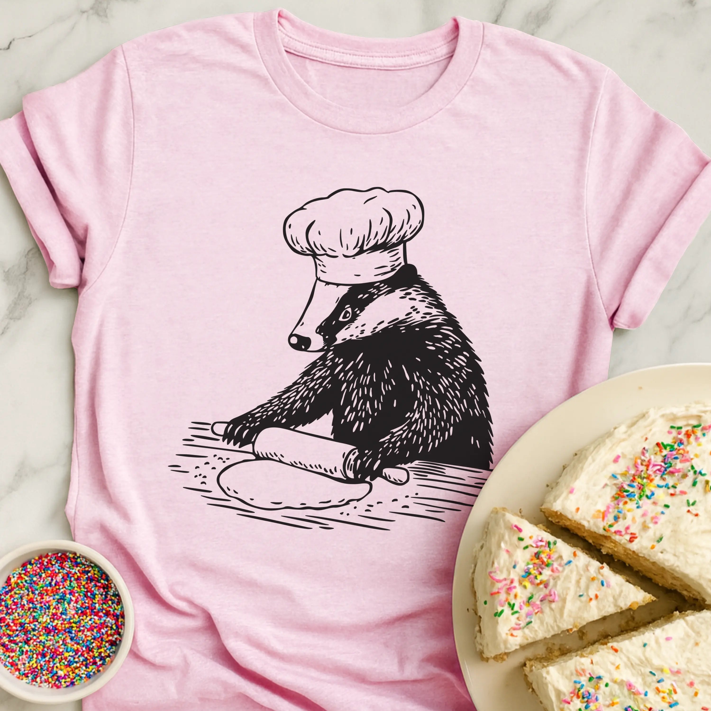 Badger Rolling Dough T-Shirt