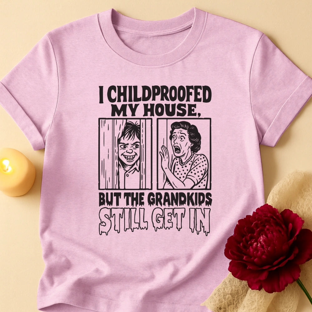 Unstoppable Grandkids Grandma T-Shirt