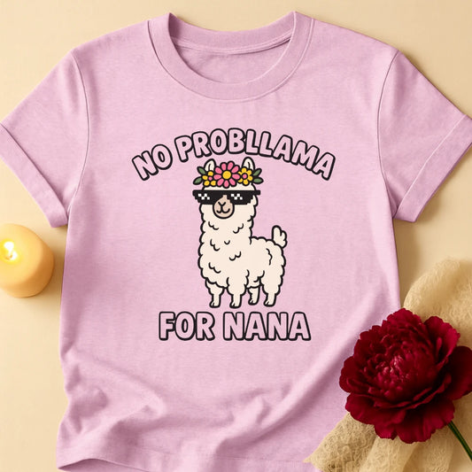 No Probllama Grandma T-Shirt