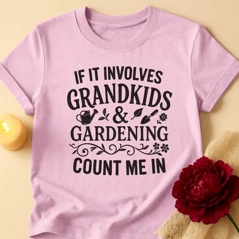 Planting Joy Grandma T-Shirt