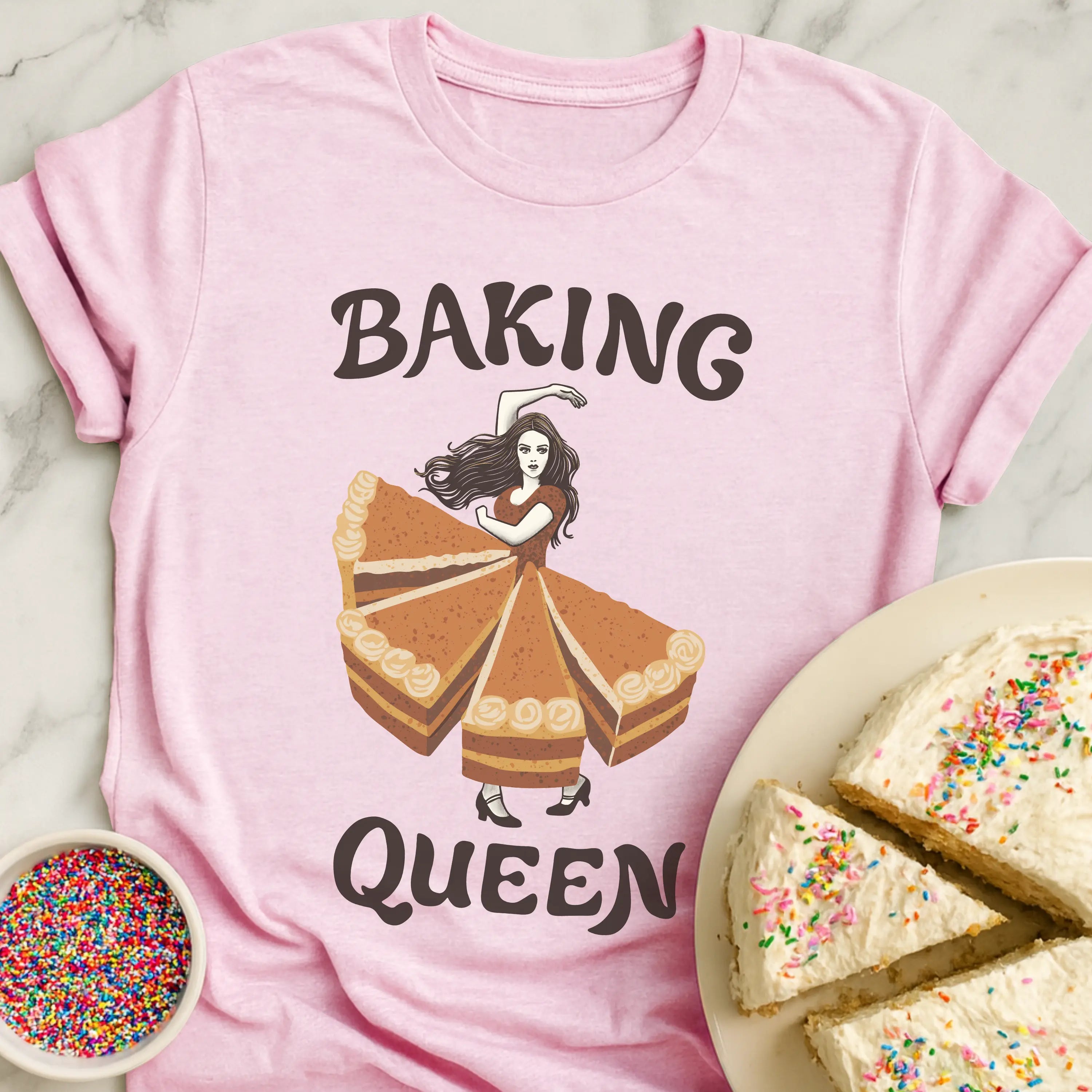 Dancing Baking Queen T-Shirt