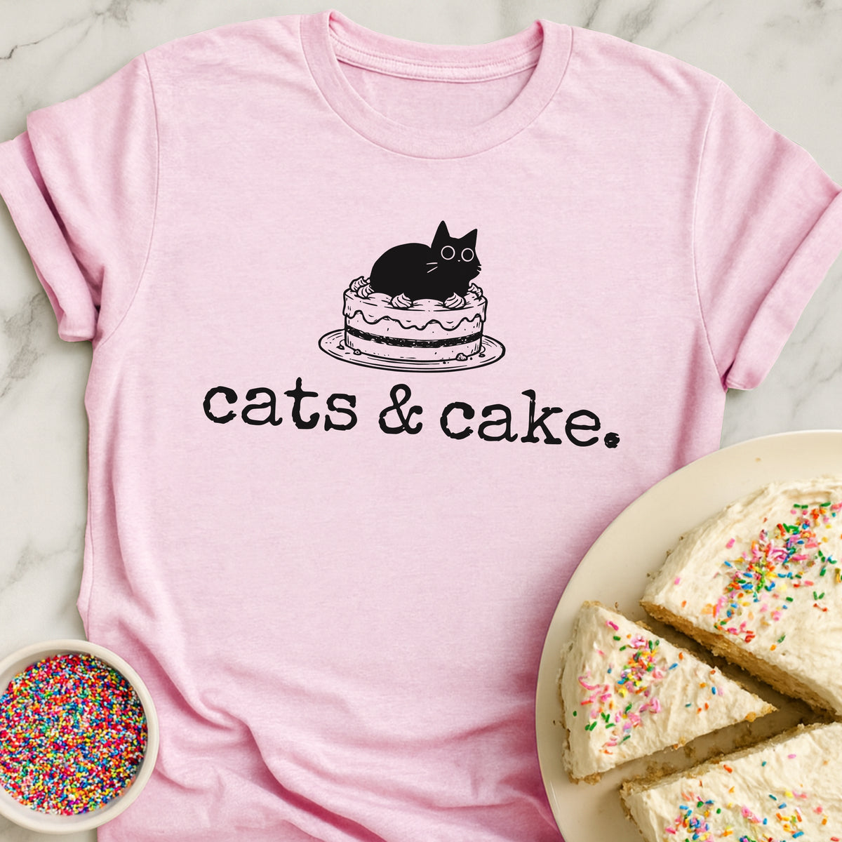 Cats And Cake T-Shirt