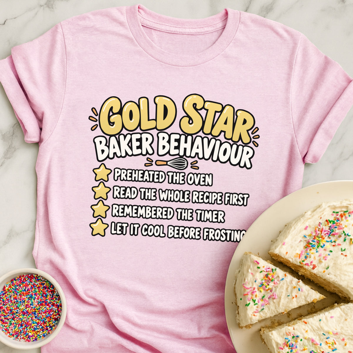 Gold Star Baker T-Shirt