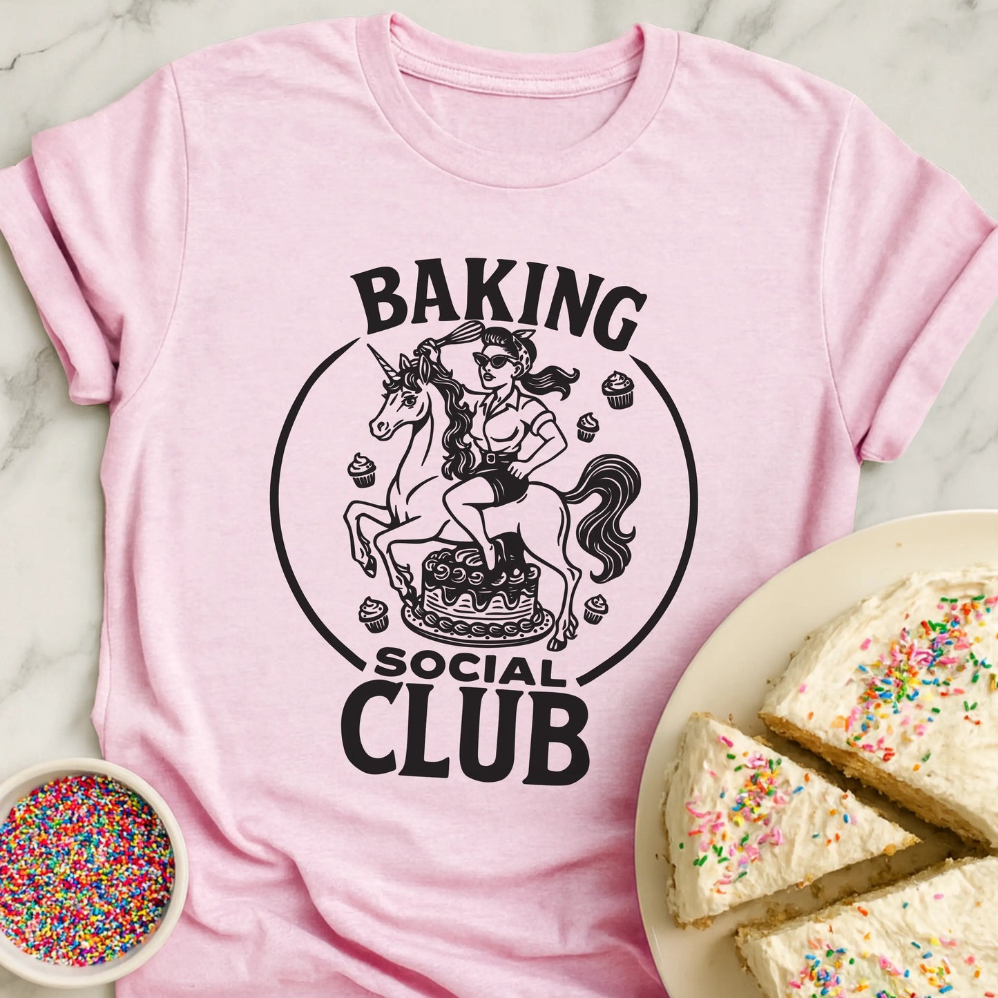 Unicorn Baker T-Shirt