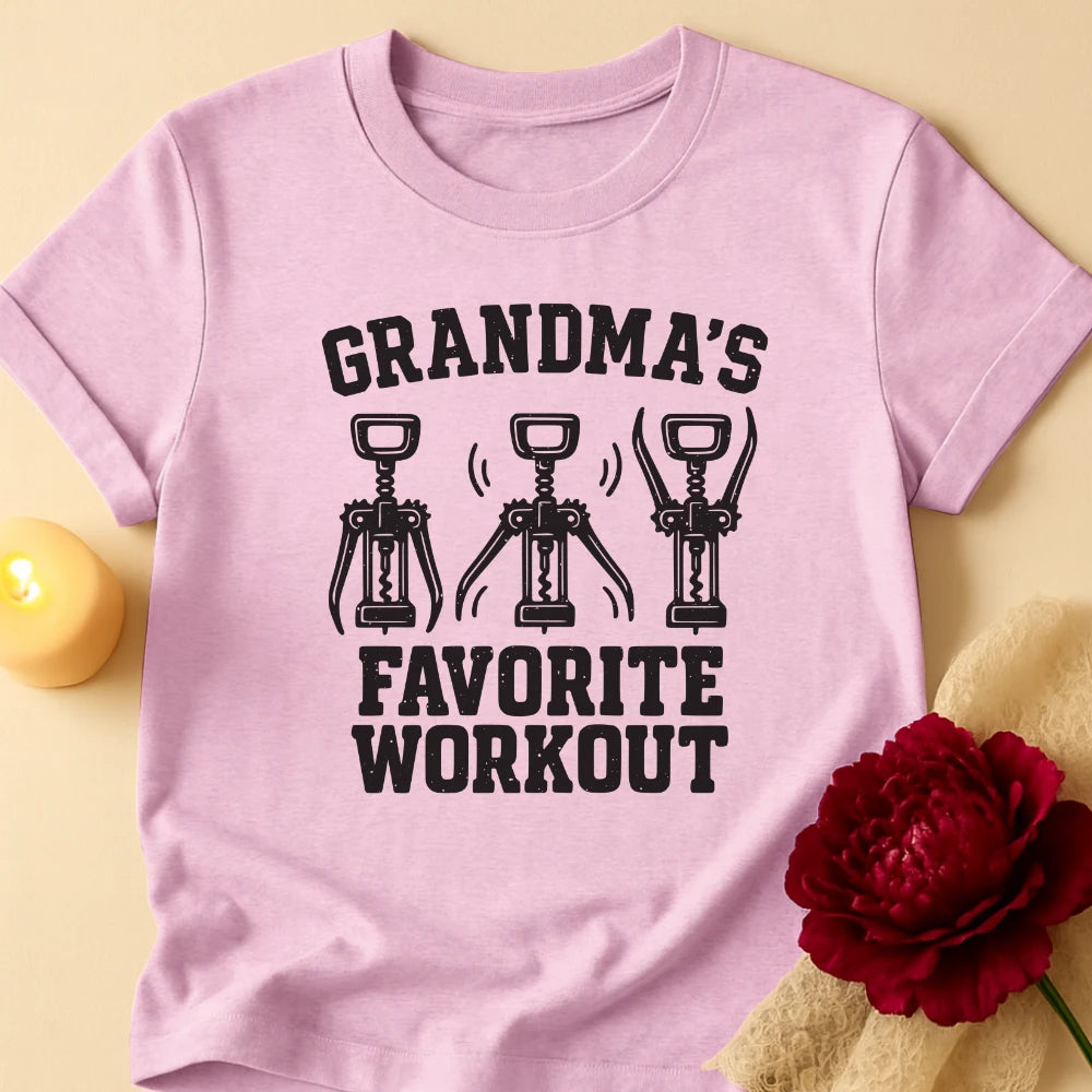 Wing Corkscrew Grandma T-Shirt