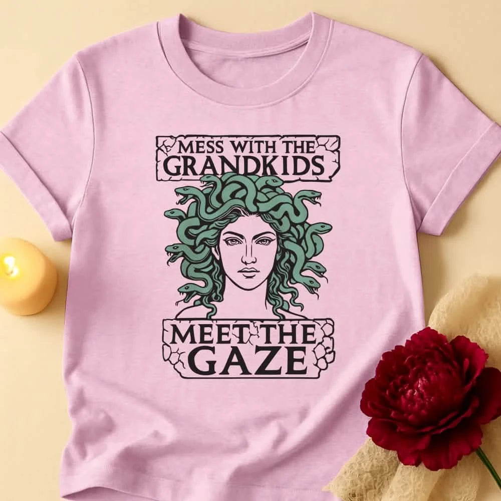 Medusa Gaze Grandma T-Shirt