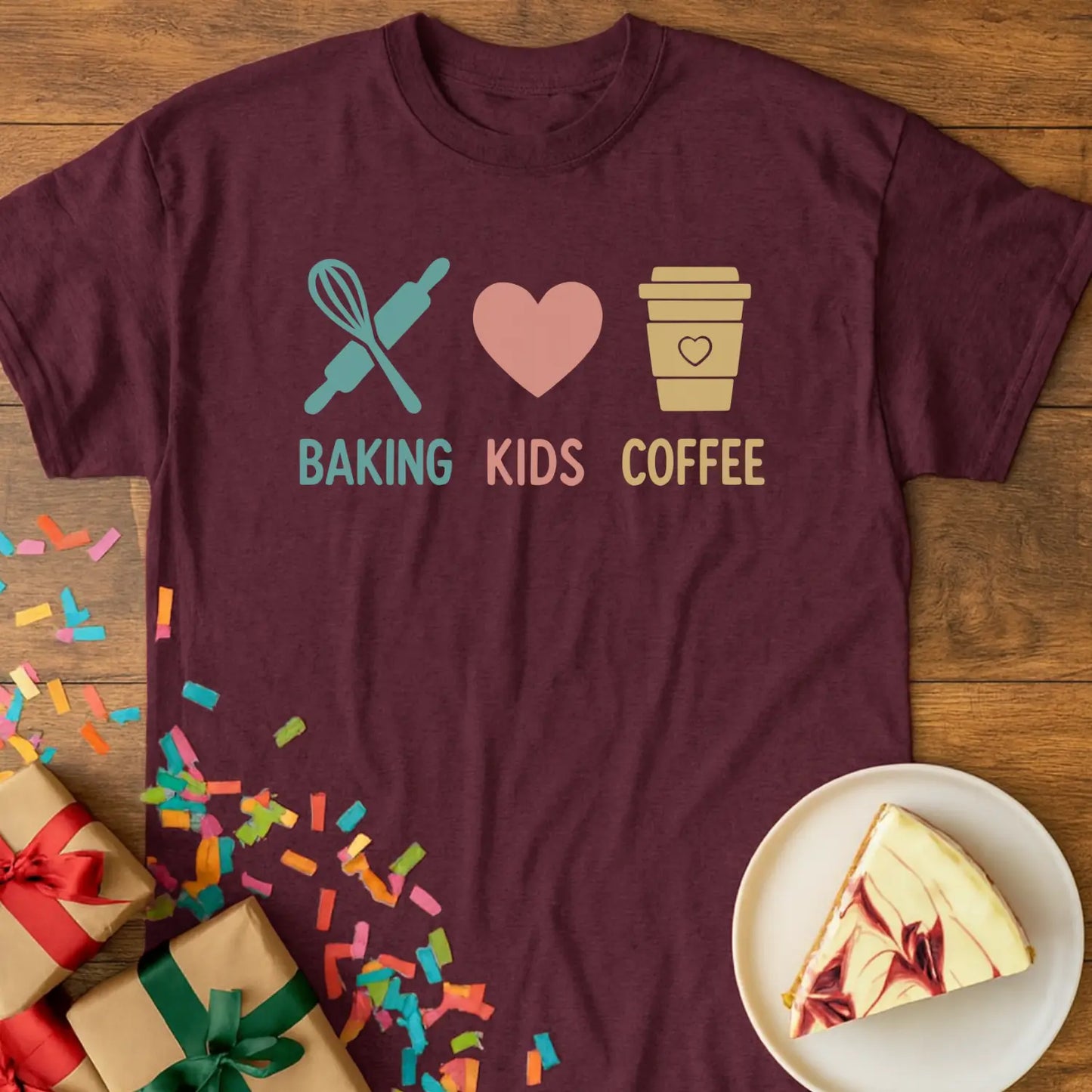 Caffeine & Cookies Grandma T-Shirt