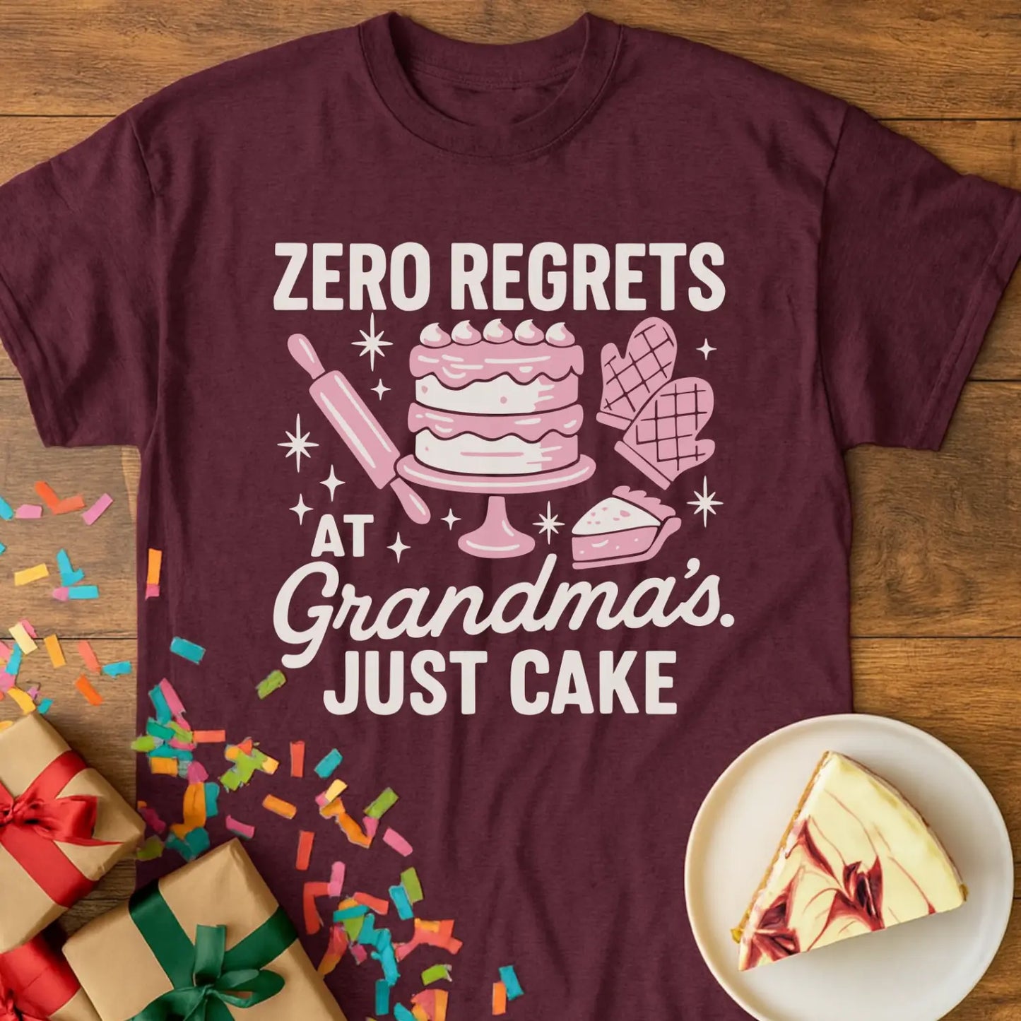 Zero Regrets Grandma T-Shirt