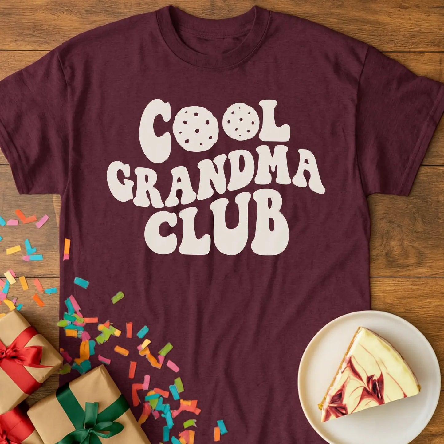 Cool Cookie Grandma Club T-Shirt