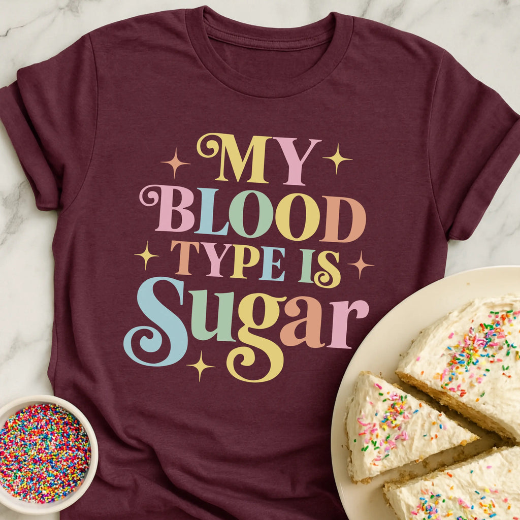 Blood Type Sugar T-Shirt