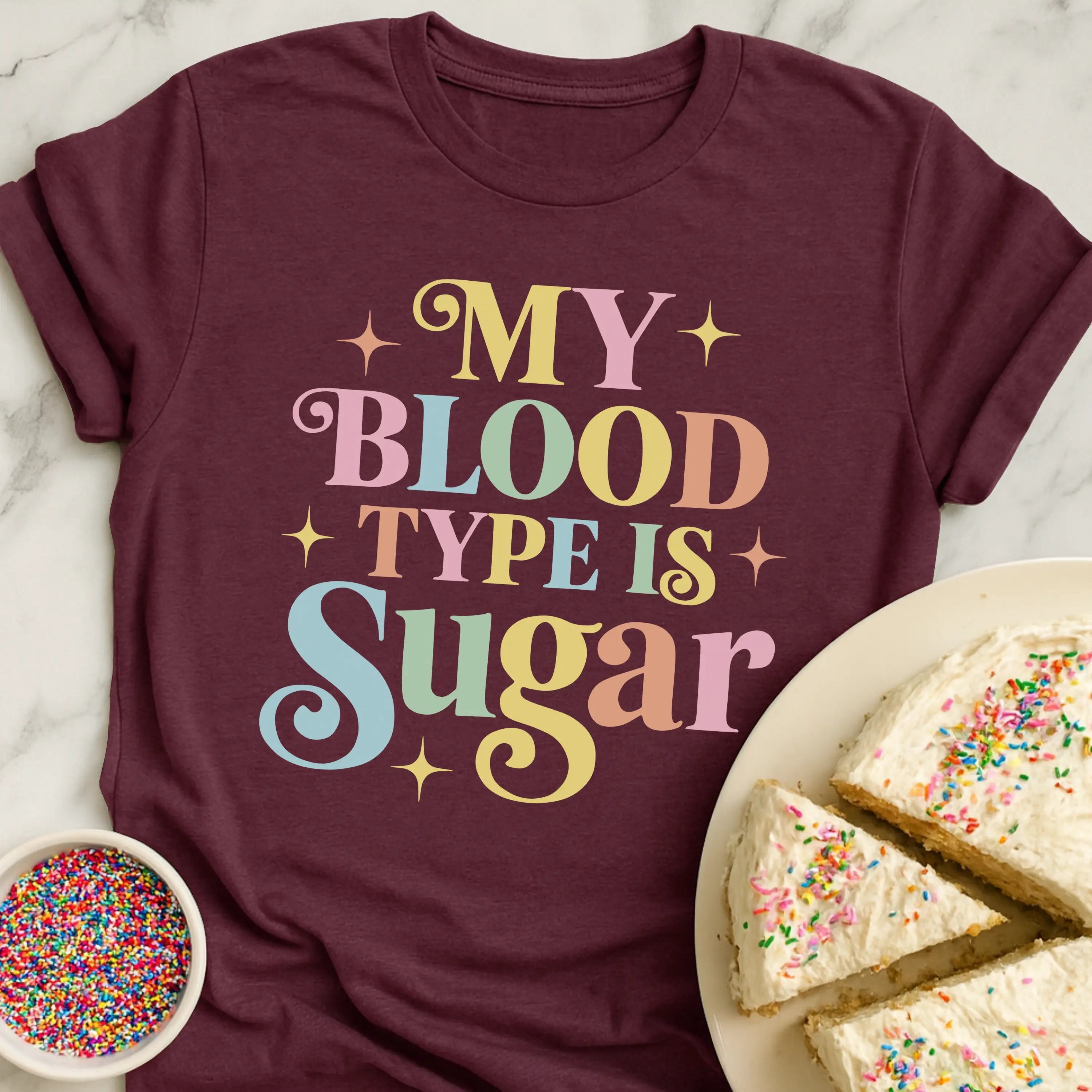 Blood Type Sugar T-Shirt