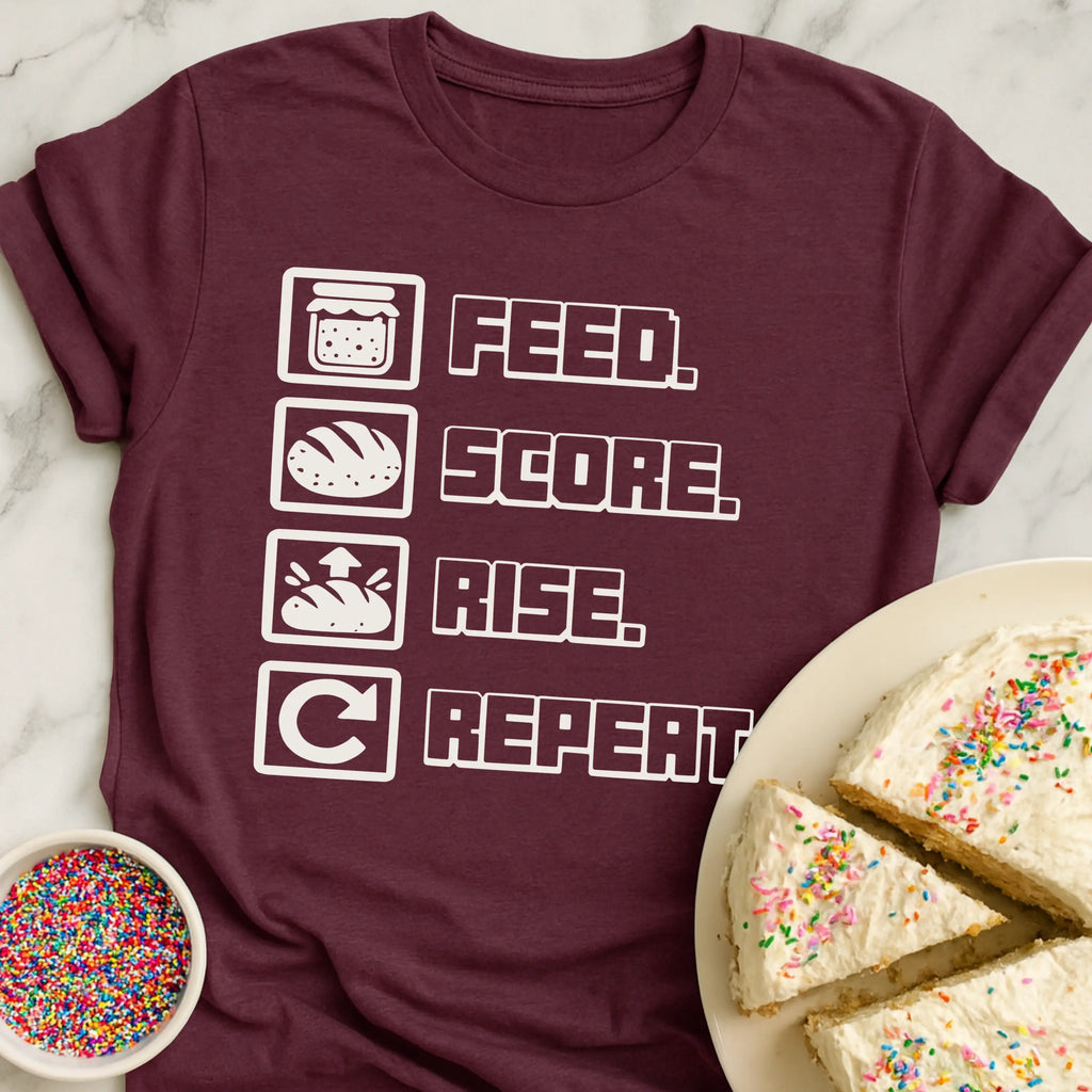 Feed Score Rise Repeat T-Shirt
