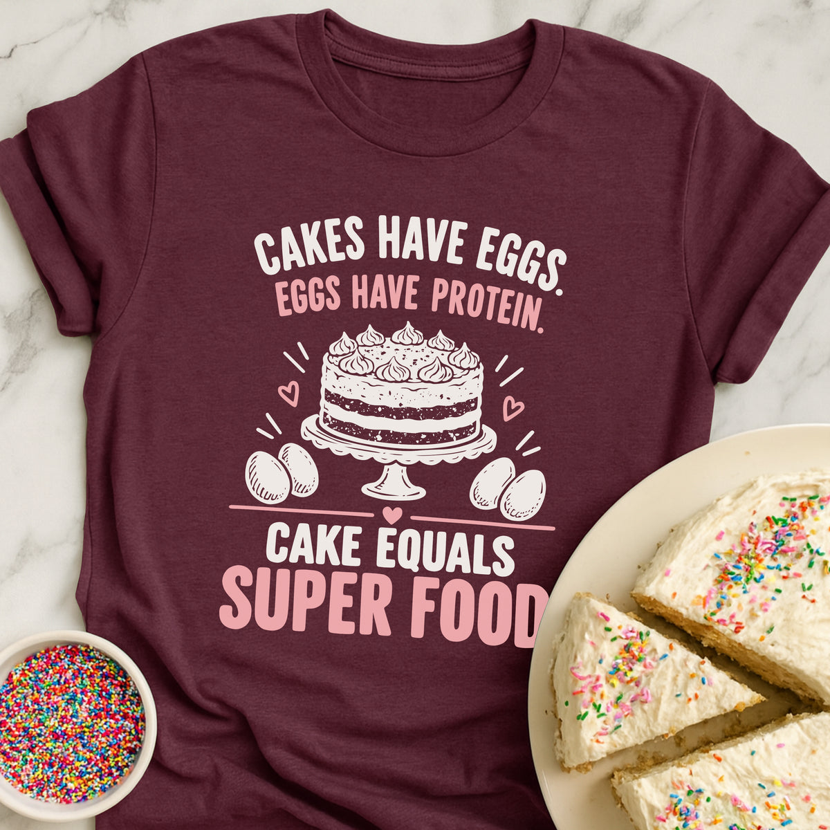 Cake Super Food T-Shirt