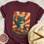 Food Loving Cat T-Shirt