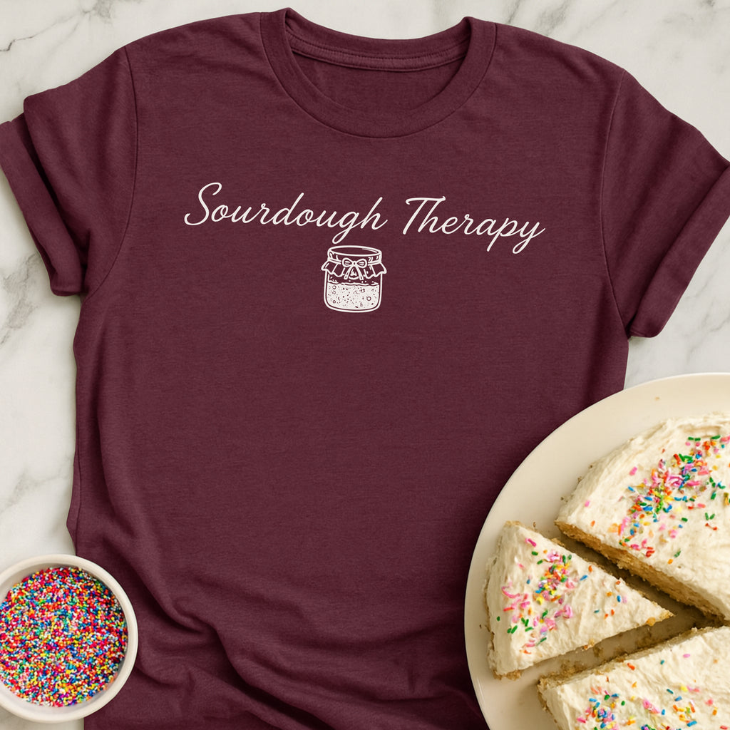 Sourdough Therapy Elegant T-Shirt