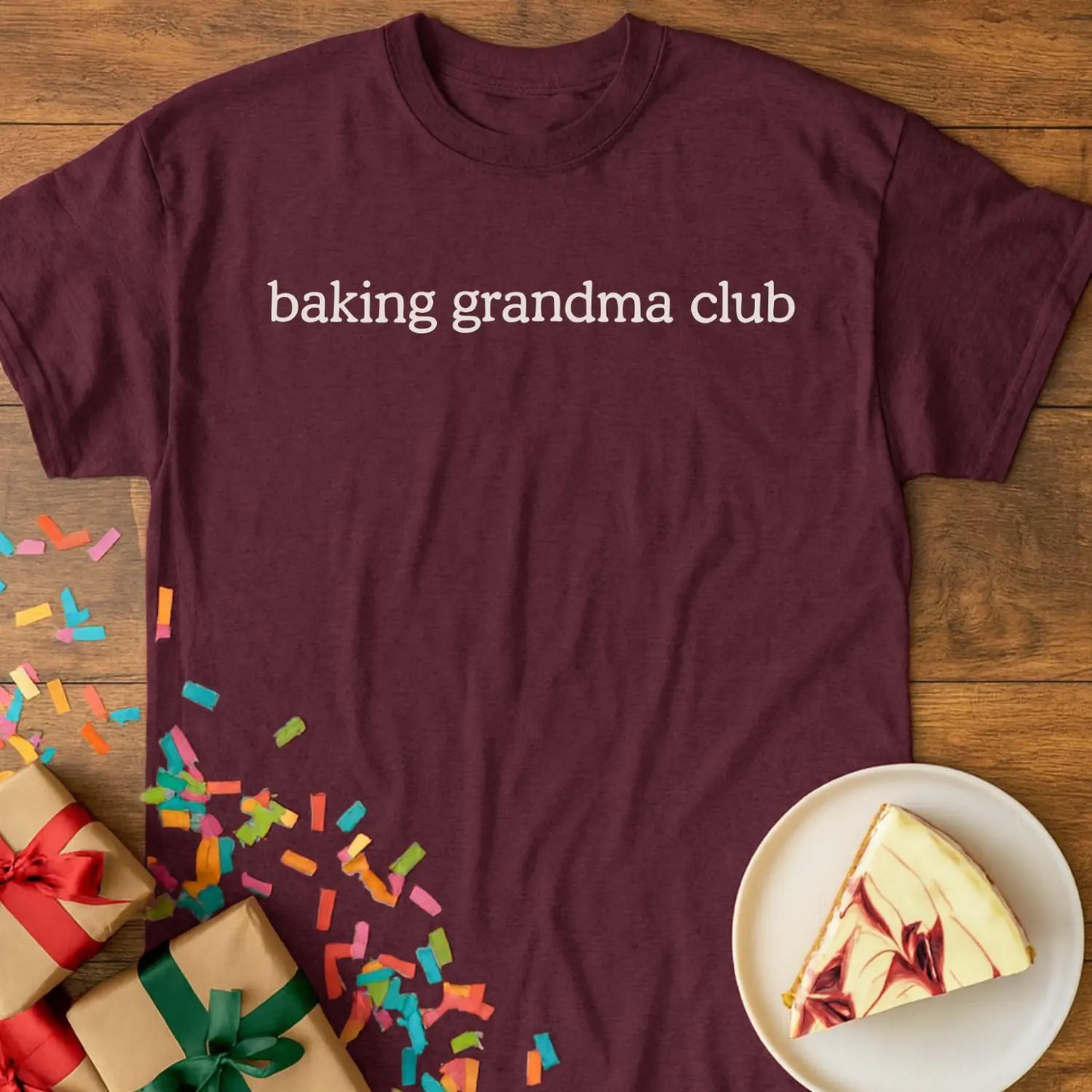 Baking Grandma Club T-Shirt