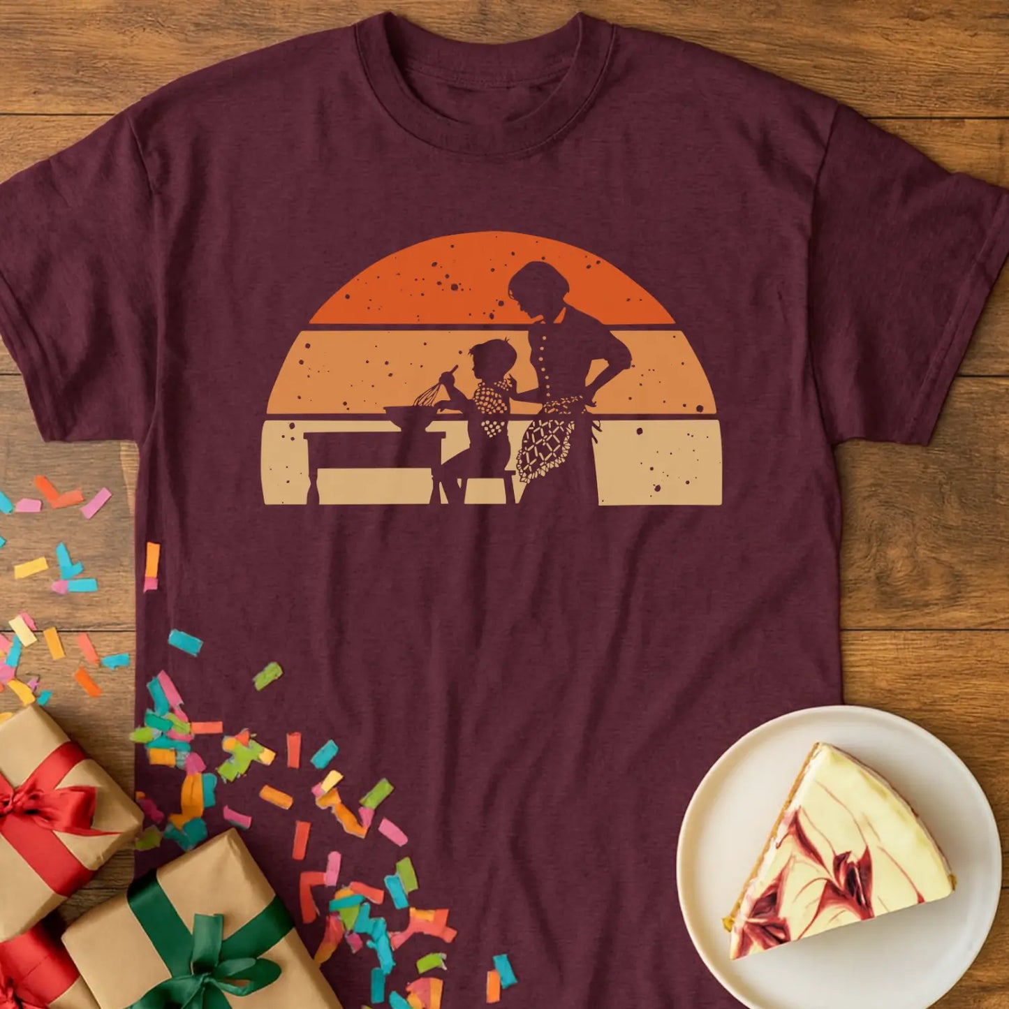 Sunset Baking Grandma T-Shirt