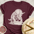 Triceratops Rolling Dough T-Shirt