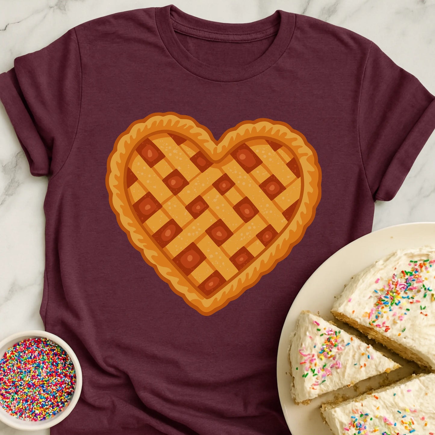 Pie Heart T-Shirt