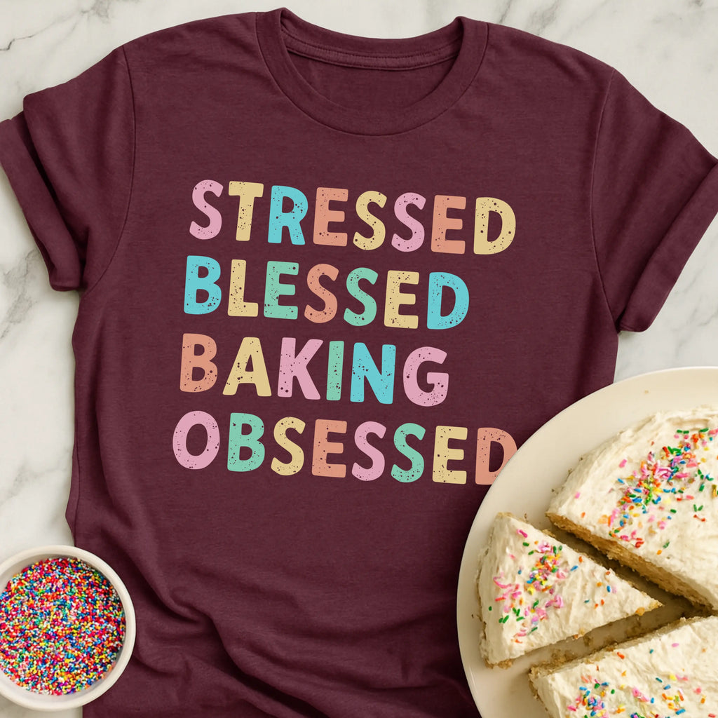 Stressed Blessed Obsessed T-Shirt