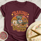 Retro Baking Therapy T-Shirt