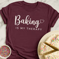 Baking Therapy Elegant T-Shirt