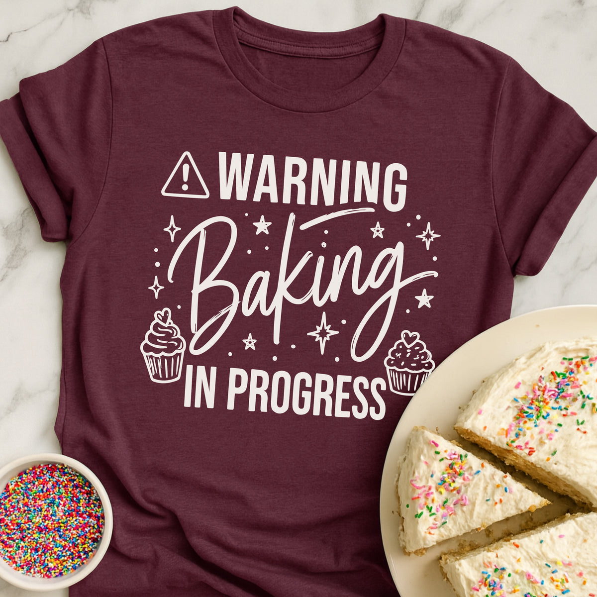 Warning Baking T-Shirt