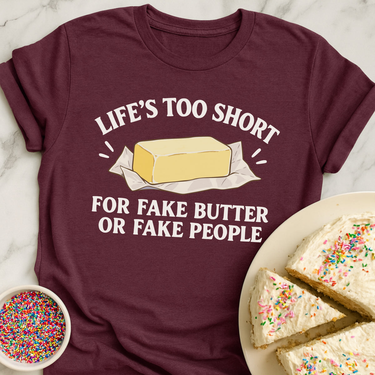 Fake Butter And People T-Shirt