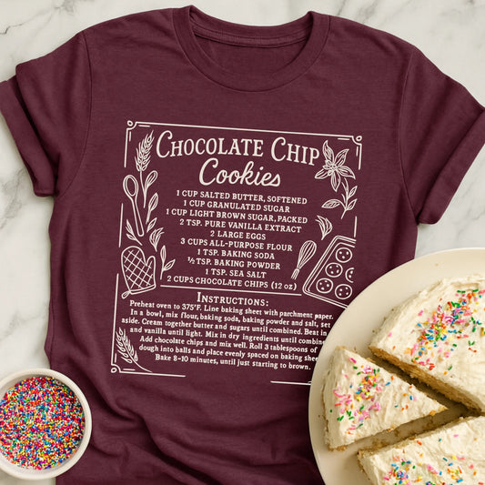 Cookie Recipe T-Shirt