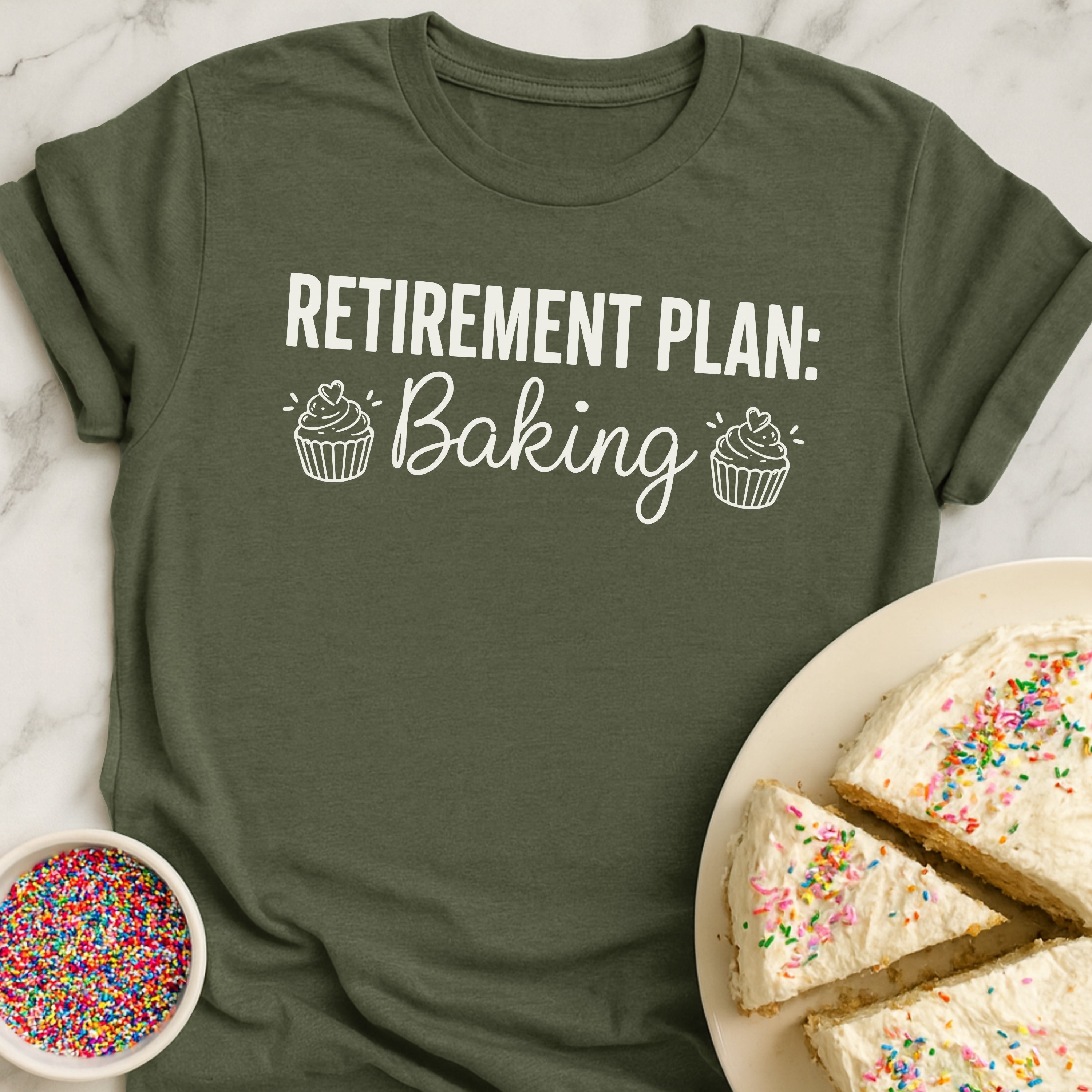Baking Retirement Plan T-Shirt