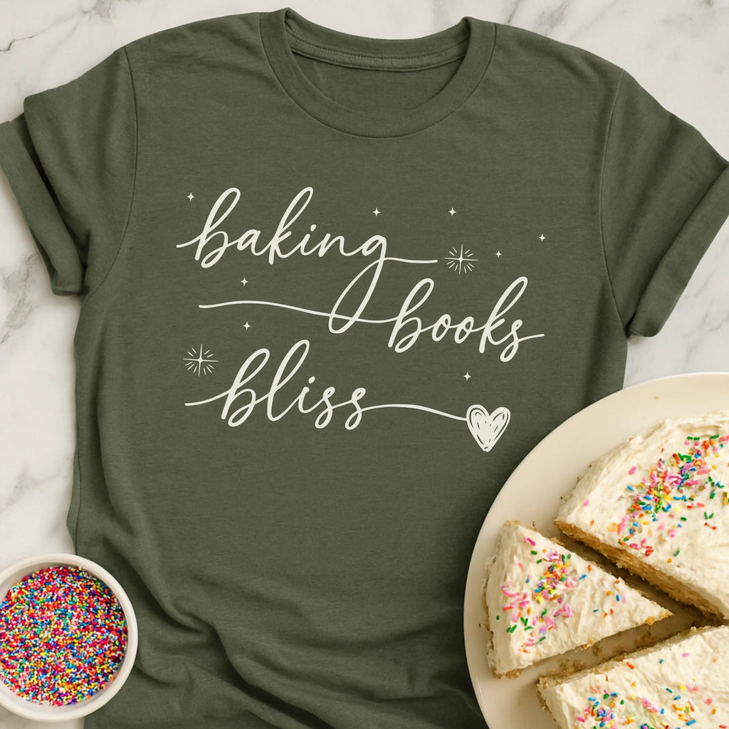 Baking Books Bliss T-Shirt
