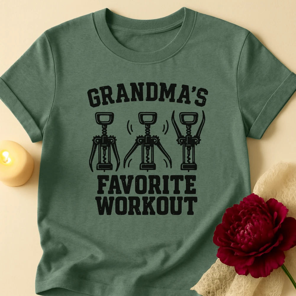 Wing Corkscrew Grandma T-Shirt