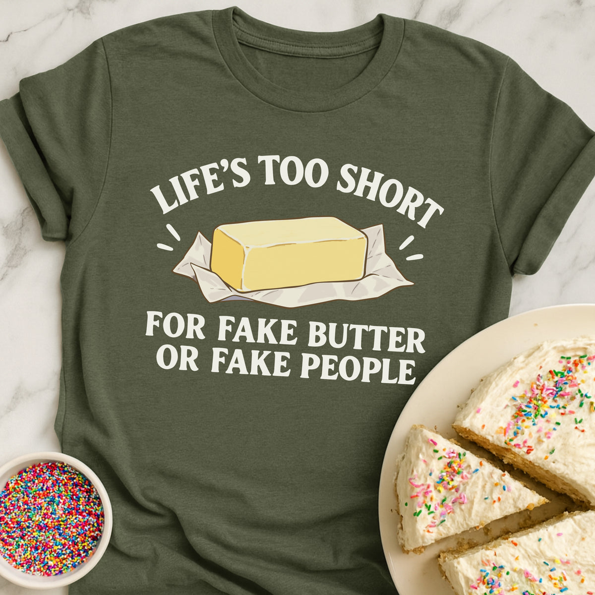 Fake Butter And People T-Shirt