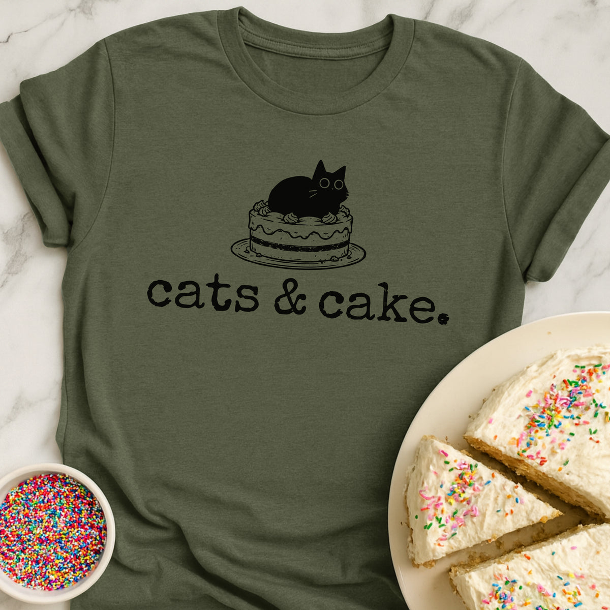 Cats And Cake T-Shirt