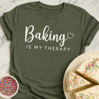 Baking Therapy Elegant T-Shirt