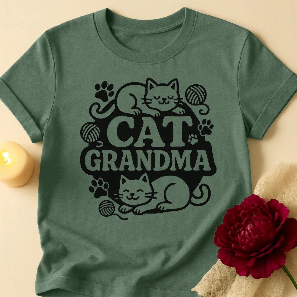 Cat Grandma T-Shirt