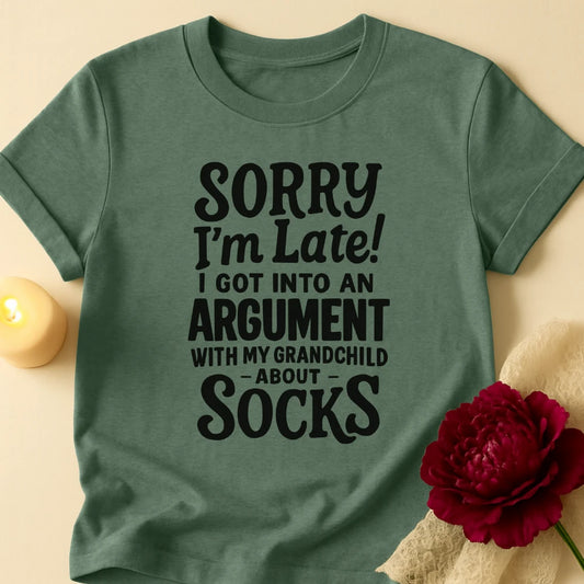 Sock Argument Grandma T-Shirt