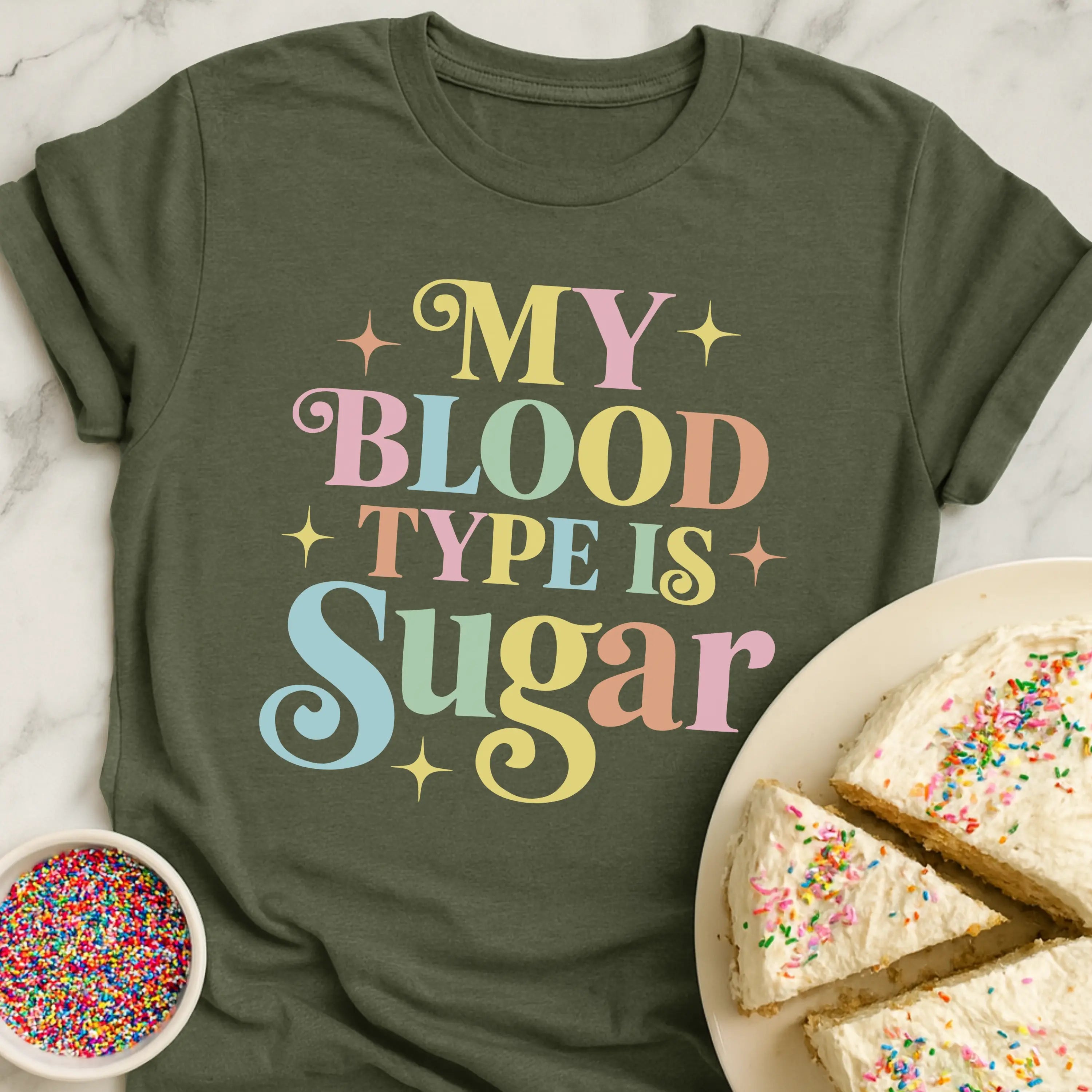 Blood Type Sugar T-Shirt