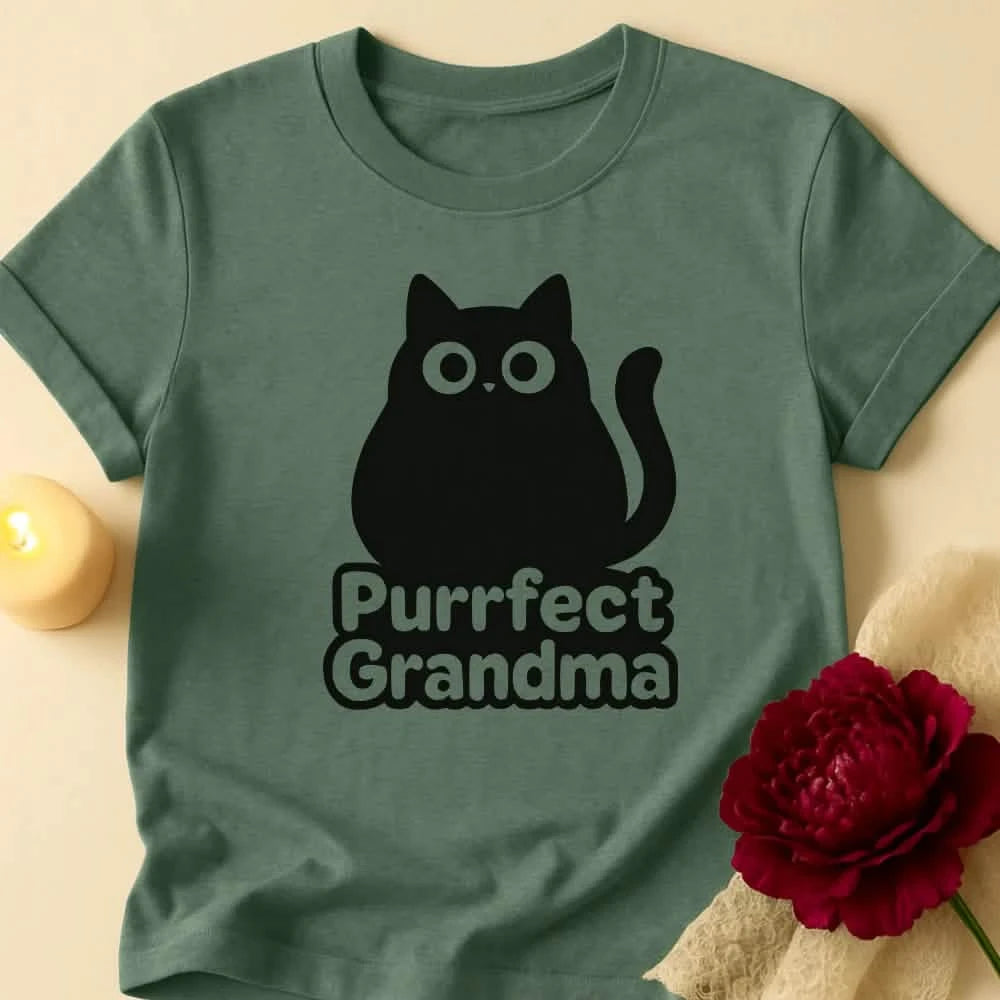 Purrfect Grandma T-Shirt