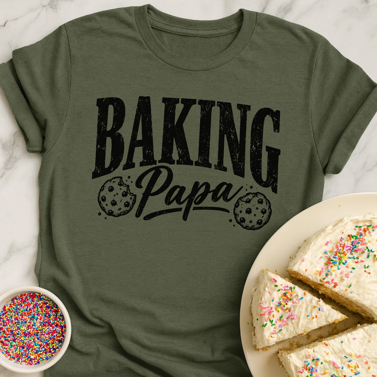 Cookie Baking Papa T-Shirt