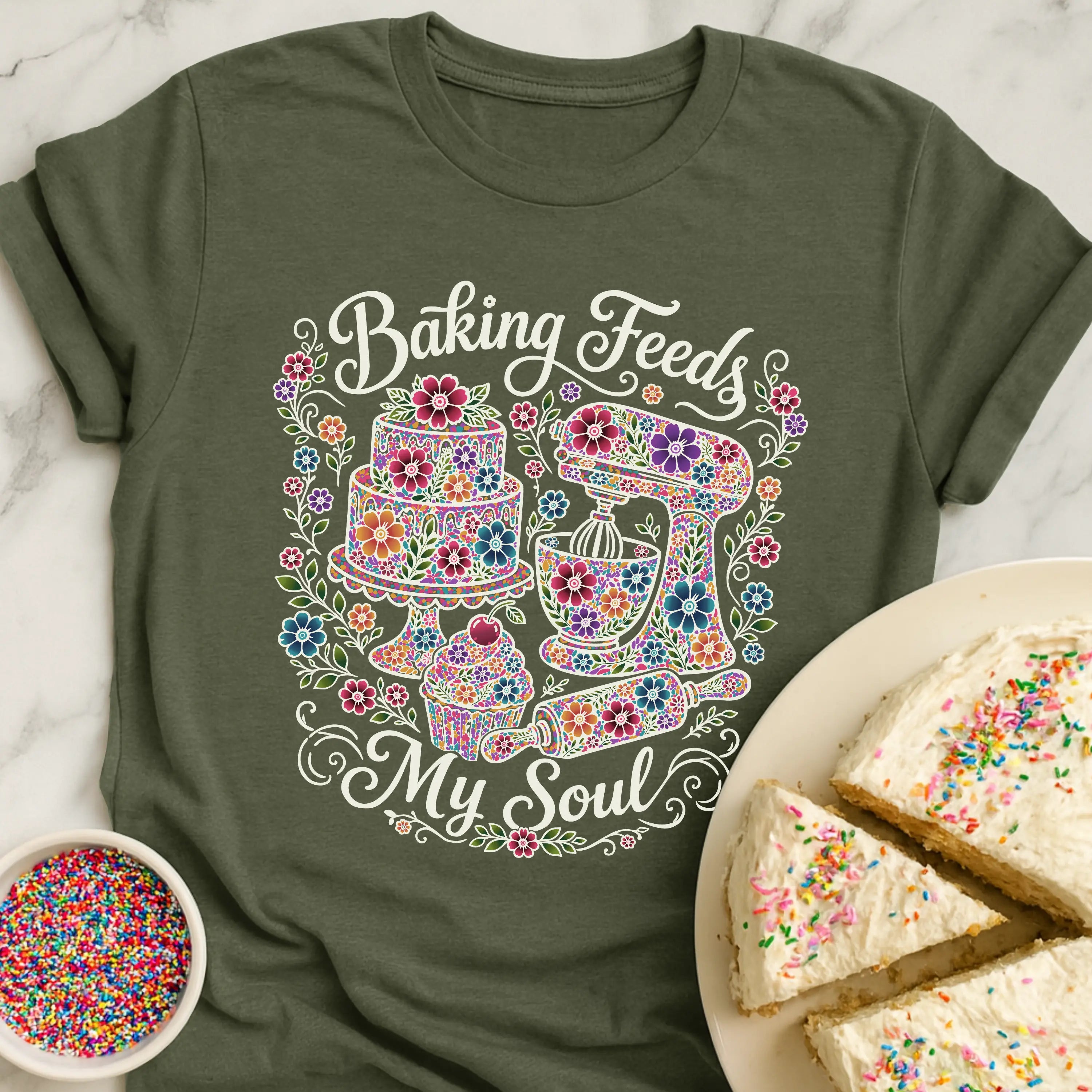 Baking Feeds My Soul T-Shirt