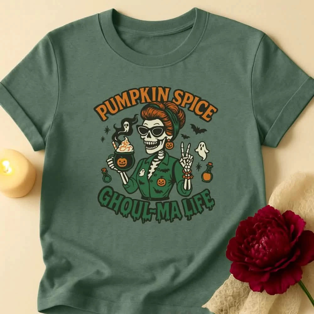 Ghoul Spice Grandma Halloween T-Shirt