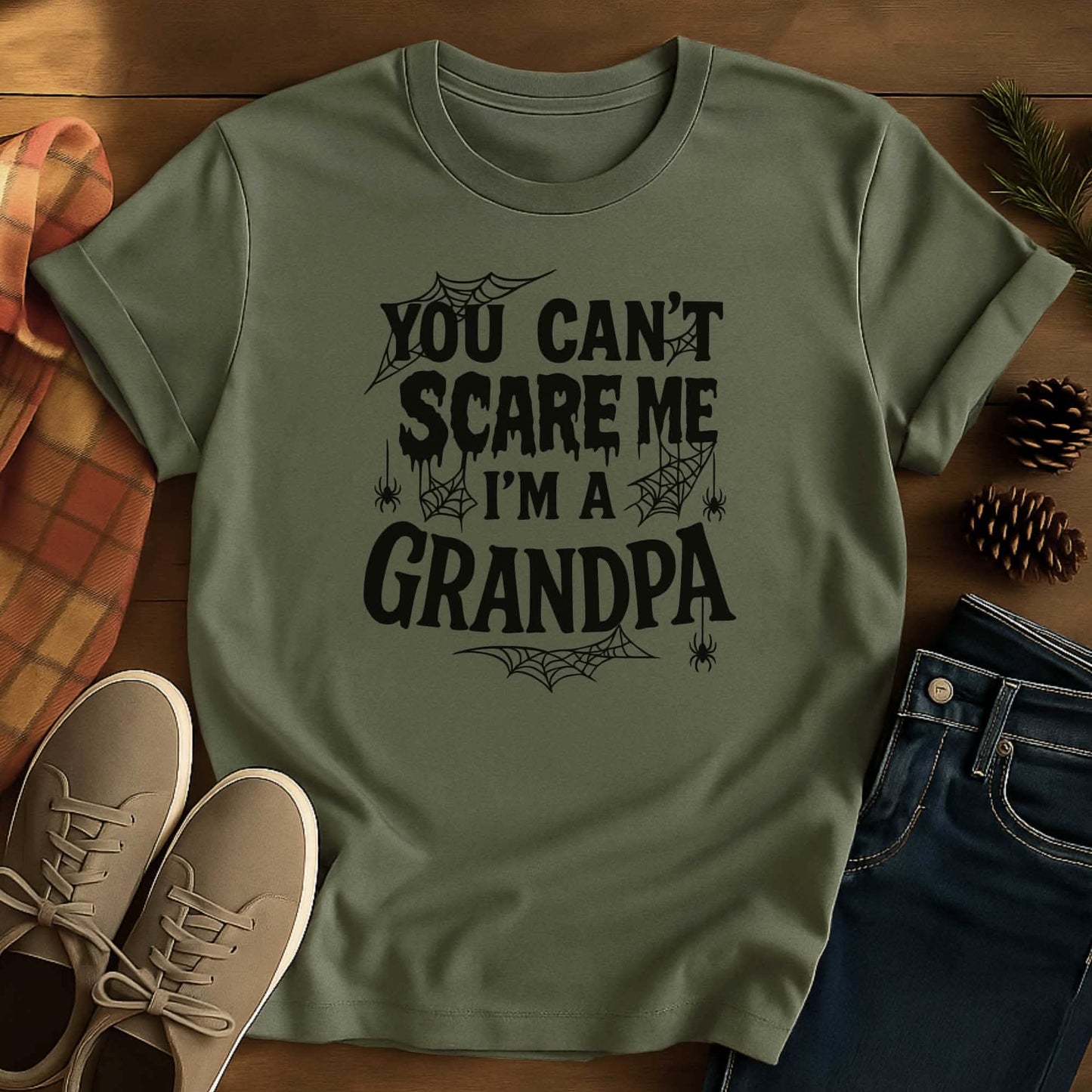 Fearless Grandpa Halloween T-Shirt