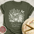 Calm Floral Baking T-Shirt