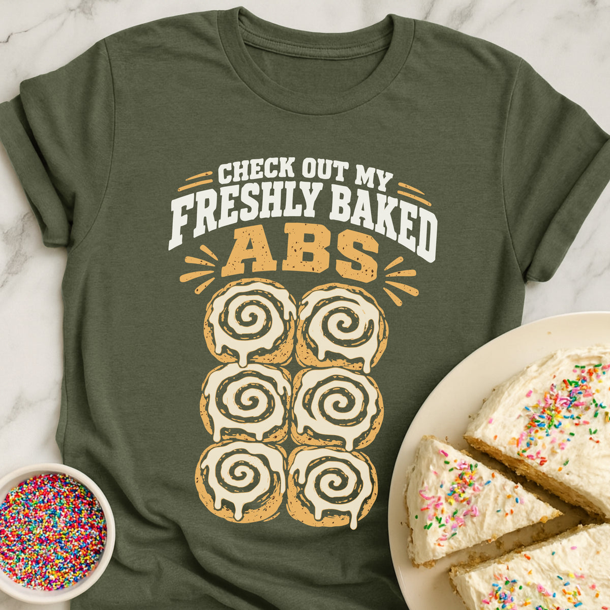 Freshly Baked Abs T-Shirt