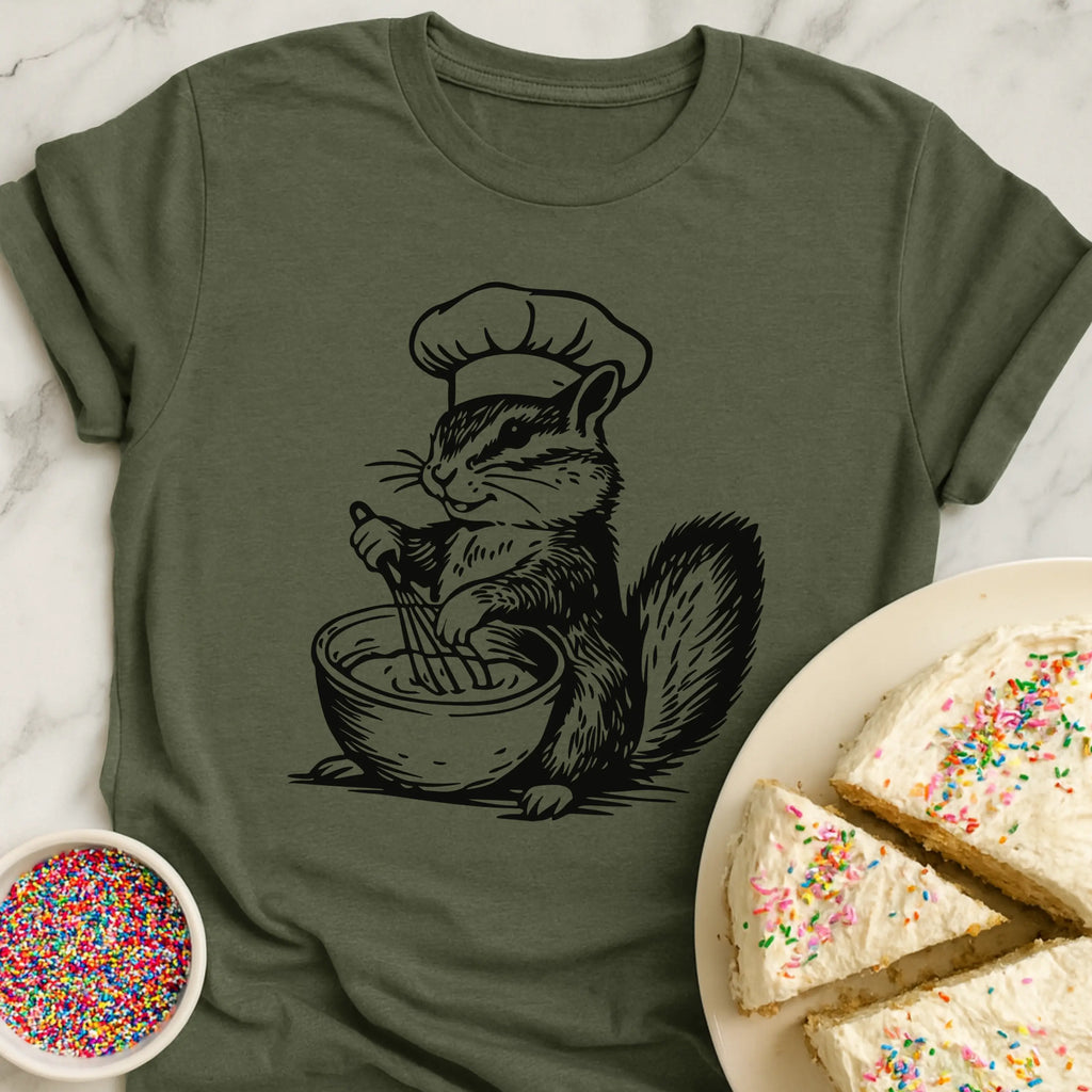 Chipmunk Mixing Bowl T-Shirt