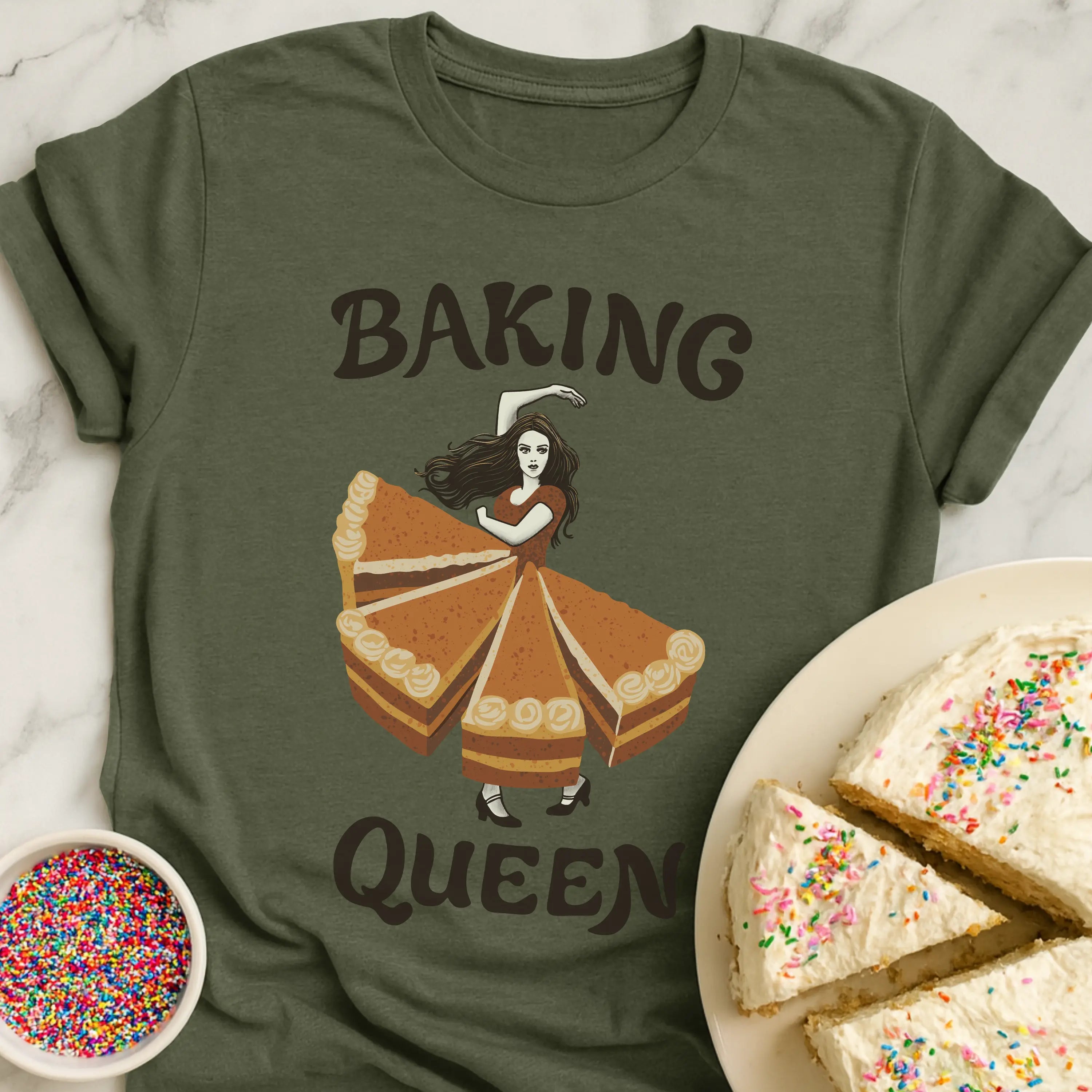 Dancing Baking Queen T-Shirt
